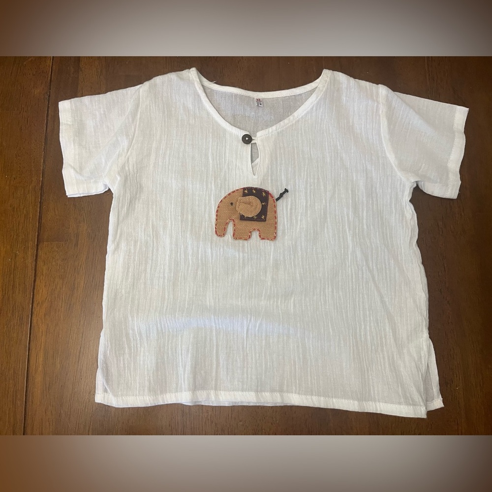 Boys Size 5 Hand Made Thai Shirt and Short Set - Picture 3 of 8